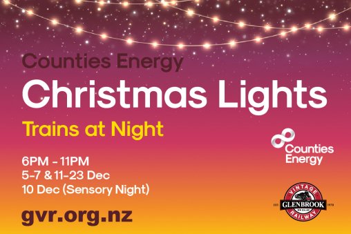 Counties Energy Christmas Lights - Trains at Night - 2025